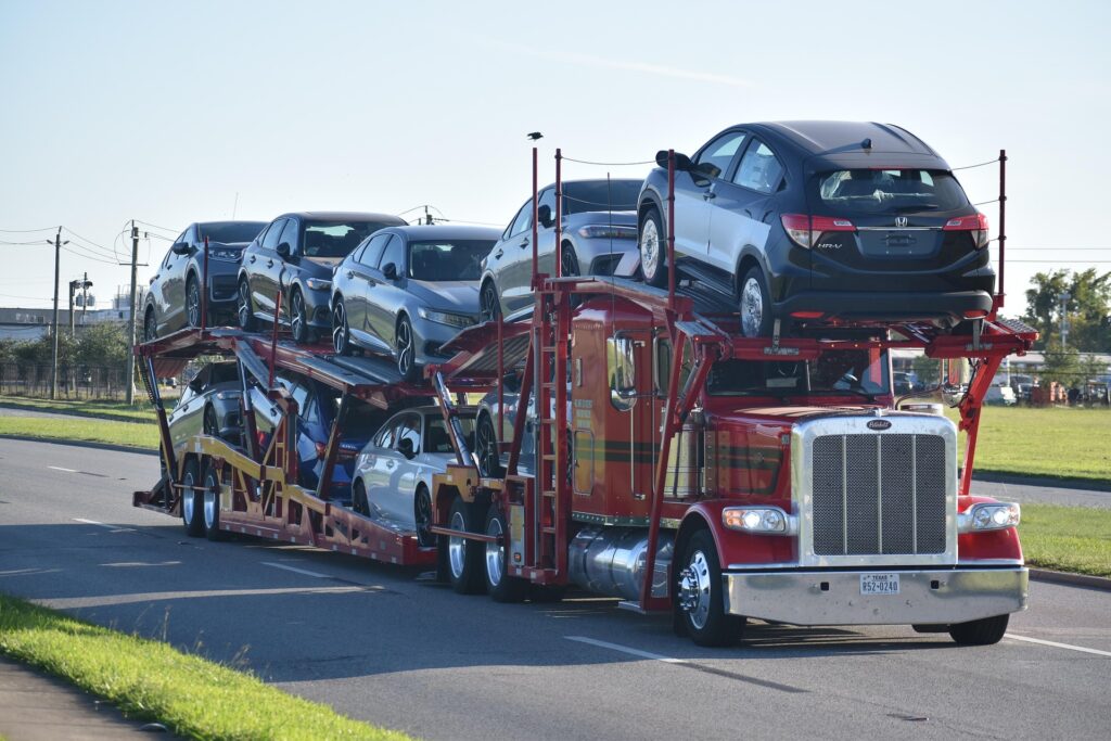 open car truck hauler